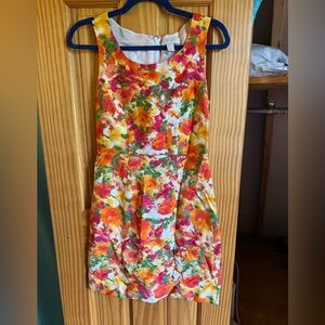 {FOREVER 21} Floral Scoop Neck Sleeveless Sundress